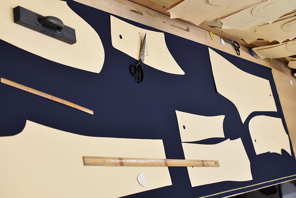 ゼニア　15milmil15 黒無地　フルオーダースーツ