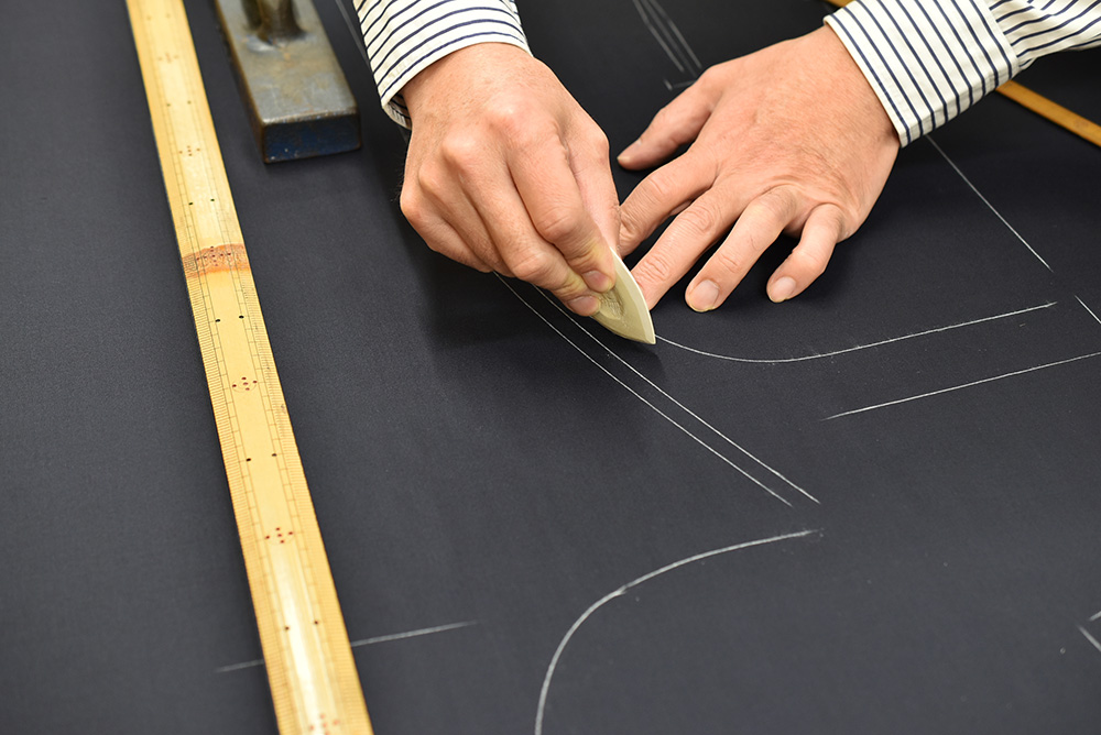 ゼニア　15milmil15 黒　オーダーメイドスーツ