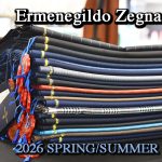 2026年ゼニア　春夏オーダースーツコレクション　テーラーダンディ